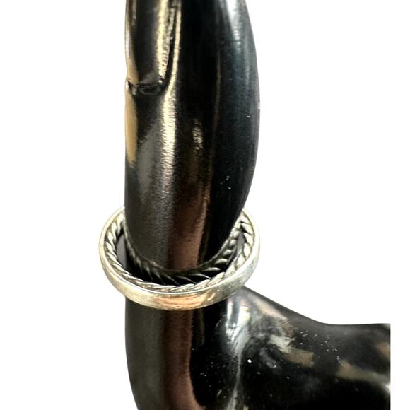 David Yurman Sterling Silver Inside Out Twisted Cable - Picture 8 of 8